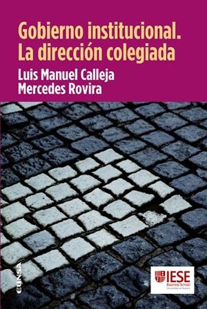 GOBIERNO INSTITUCIONAL. LA DIRECCIÓN COLEGIADA | 9788431330712 | CALLEJA CORUJEDO, LUIS MANUEL / ROVIRA REICH, MERCEDES