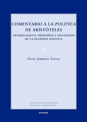 COMENTARIO A LA POLITICA DE ARISTOTELES | 9788431332501 | JIMENEZ TORRES, OSCAR