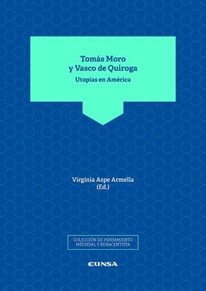 TOMÁS MORO Y VASCO DE QUIROGA | 9788431332808 | ASPE ARMELLA, VIRGINIA
