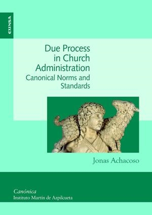 DUE PROCESS IN CHURCH ADMINISTRATION | 9788431333133 | ACHACOSO, JONAS