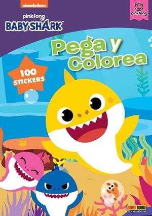 BABY SHARK. PEGA Y COLOREA | 9788427872219