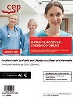 TECNICO MEDIO SANITARIO CUIDADOS AUXILIARES ENFERMERIA SERMAS (PACK 5 LIBROS) | 9788418391750