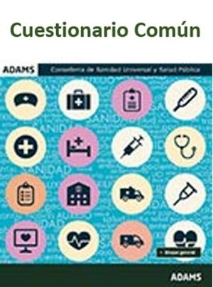 CUESTIONARIO COMUN CONSELLERIA DE SANIDAD UNIVERSAL Y SALUD PUBLICA | 9788413277288 | VARIOS AUTORES