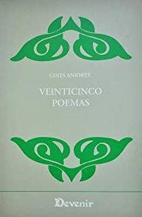 VEINTICINCO POEMAS | 9788486351892 | ANIORTE, GINÉS