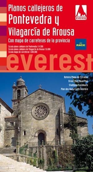 PLANOS CALLEJEROS DE PONTEVEDRA Y VILAGARCÍA DE AROUSA | 9788444131085 | CARTOGRAFÍA EVEREST