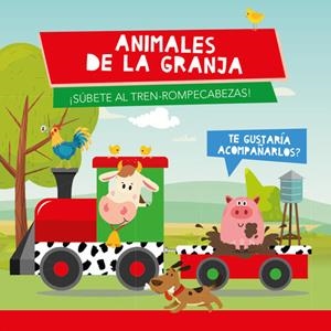 ANIMALES DE GRANJA (TREN ROMPECABEZAS) | 9789463545259