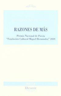 RAZONES DE MÁS | 9788496313897 | HERNANDEZ SEVILLANO, DAVID