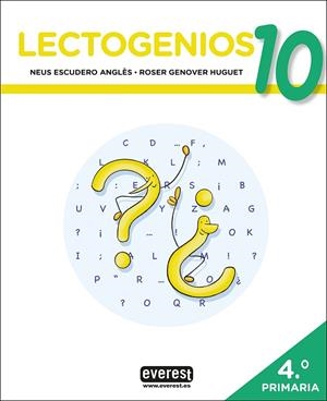 LECTOGENIOS 10 | 9788413660141 | ESCUDERO ANGLÔS, NEUS / GENOVER HUGUET, R.