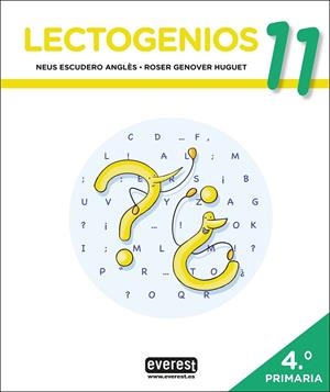 LECTOGENIOS 11 | 9788413660158 | ESCUDERO ANGLÔS, NEUS / GENOVER HUGUET, R.