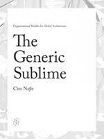 GENERIC SUBLIME, THE | 9781940291758