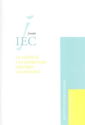 LLENGUA I LA LITERATURA, LA : HISTÒRIA I ACTUALITAT | 9788472837768