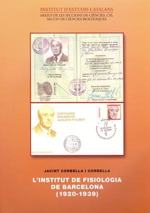 INSTITUT DE FISIOLOGIA DE BARCELONA (1920-1939), L' | 9788492583676 | CORBELLA I CORBELLA, JACINT
