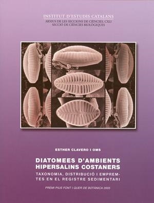 DIATOMEES D'AMBIENTS HIPERSALINS COSTANERS | 9788492583737 | CLAVERO I OMS, ESTHER