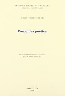 PRECEPTIVA POÈTICA | 9788472839663