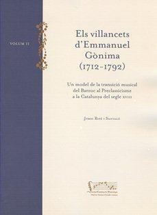 VILLANCETS D'EMMANUEL GONIMA 2, ELS | 9788499651439 | GÒNIMA, EMMANUEL