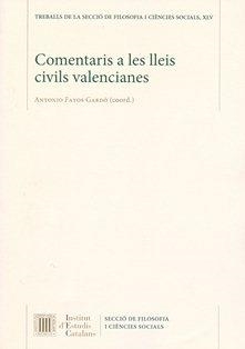 COMENTARIS A LES LLEIS CIVILS VALENCIANES | 9788499651484