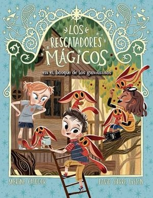 RESCATADORES MÁGICOS 08, LOS. EL BOSQUE DE LOS GAMUSINOS | 9788424669492 | CATDOOR, SABRINA