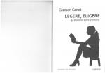 LEGERE ELIGERE | 9788412322330 | CANET, CARMEN