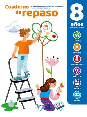 CUADERNO DE REPASO LUMINISCENTE 8 AÑOS | 9788491787952