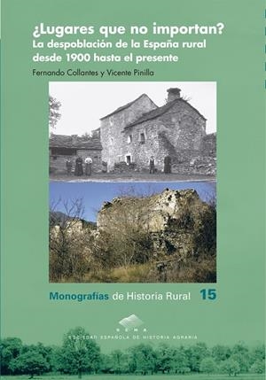 ¿LUGARES QUE NO IMPORTAN? LA DESPOBLACIÓN DE LA ESPAÑA RURAL DESDE 1900 HASTA EL PRESENTE | 9788417873820 | COLLANTES, FERNANDO / PINILLA, VICENTE