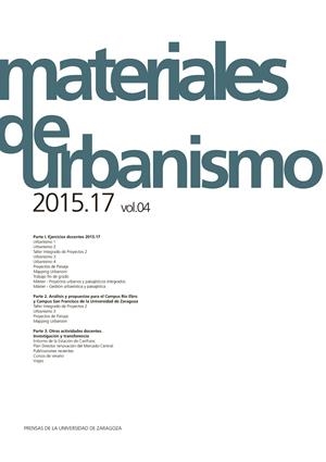 MATERIALES DE URBANISMO 2015.17 (VOL. 04) | 9788417358327 | VARIOS AUTORES