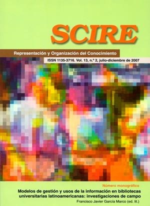 MODELOS DE GESTIÓN Y USOS DE LA INFORMACIÓN EN BIBLIOTECAS UNIVERSITARIAS LATINOAMERICANAS: INVESTIGACIONES DE CAMPO | 9788492521883