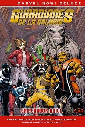 MARVEL NOW! DELUXE. GUARDIANES DE LA GALAXIA DE BRIAN M. BENDIS 04 : EMPERADOR QUILL | 9788413349084 | BENDIS, BRIAN MICHAEL / DEODATO JR., MIKE