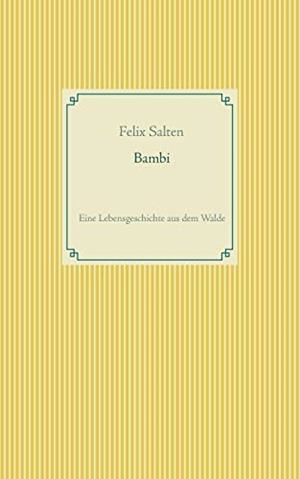 BAMBI | 9783744830195 | SALTEN, FELIX