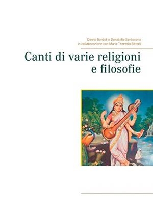 CANTI DI VARIE RELIGIONI E FILOSOFIE | 9783748171195 | BORDOLI, DAWIO