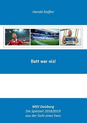 DATT WAR NIX | 9783749470457 | STEFFEN, HARALD
