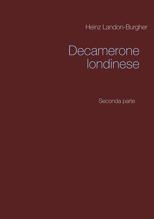 DECAMERONE LONDINESE | 9783735794024 | LANDON-BURGHER, HEINZ
