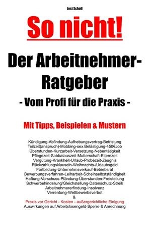 DER ARBEITNEHMER-RATGEBER | 9783750437142 | SCHOLL, JOST