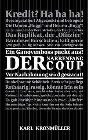 DER NARRENFANG COUP | 9783752815726 | KRONMULLER, KARL