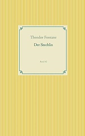 DER STECHLIN | 9783750432246 | FONTANE, THEODOR