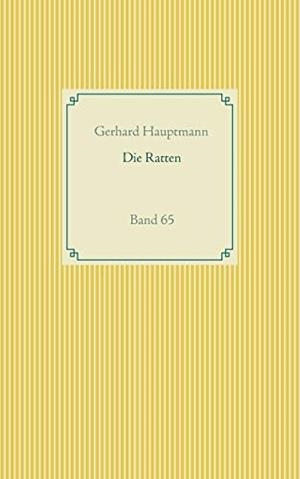 DIE RATTEN | 9783751920094 | HAUPTMANN, GERHARD