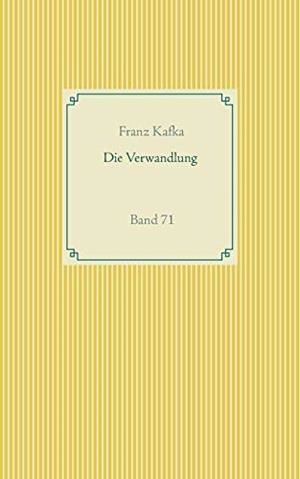 DIE VERWANDLUNG | 9783751922128 | KAFKA, FRANZ