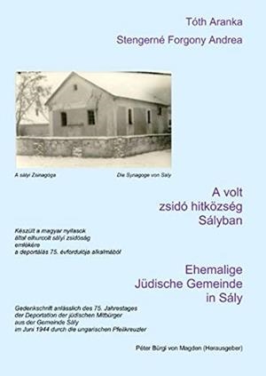 EHEMALIGE JUDISCHE GEMEINDE  IN SALY | 9783749417742 | ARANKA, THOTH / STENGERNE FOGORNI, ANDREA