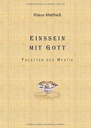 EINSSEIN MIT GOTT | 9783751900423 | MATTHESS, KLAUS