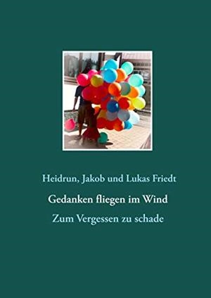 GEDANKEN FLIEGEN IM WIND | 9783750410558 | FRIEDT, LUKAS, JAKOB UND HEIDRUN