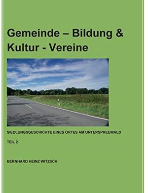 GEMEINDE - BILDUNG & KULTUR - VEREINE | 9783750424807 | WITZSCH, BERNHARD HEINZ