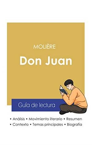 GUIA DE LECTURA DON JUAN DE MOLIERE (ANALISIS LITE | 9782759307128 | MOLIERE