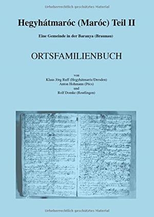 HEGYHATMAROC (MAROC) TEIL II | 9783750419391 | RUFF, KLAUS JORG / HOHMANN, ANTON / DOMKE, ROLF