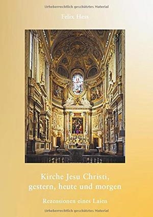 KIRCHE JESU CHRISTI | 9783750484467 | HESS, FELIX