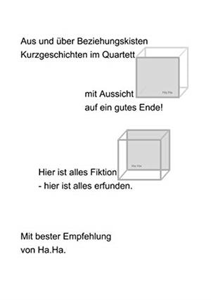 KURZGESCHICHTEN IM QUARTETT | 9783749493159 | HA., HA.