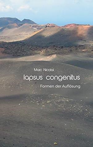 LAPSUS CONGENITUS | 9783735763075 | NICOLAI, MARC