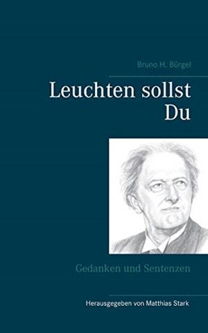 LEUCHTEN SOLLST DU | 9783751919944 | BURGEL, BRUNO H.