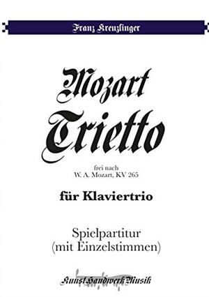 MOZART-TRIETTO | 9783749496716 | KREUZLINGER, FRANZ