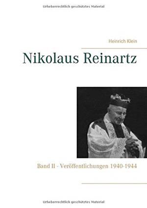 NIKOLAUS REINARTZ | 9783735758972 | KLEIN, HEINRICH