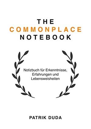 COMMONPLACE NOTEBOOK, THE | 9783752894998 | DUDA, PATRIK