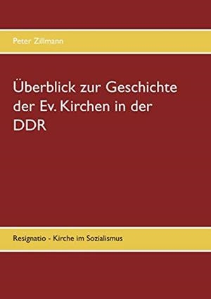 UBERBLICK ZUR GESCHICHTE DER EV. KIRCHEN IN DER DD | 9783750427082 | ZILLMANN, PETER